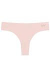 Uwila Warrior Days Of The Week Vip Thong In Rose Quartz