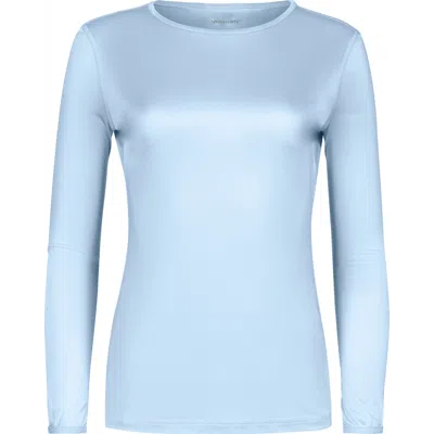 Uwila Warrior Silk Blend Base Layer In Ice Blue