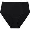Uwila Warrior Soft Seamless High-waisted Brief In Black