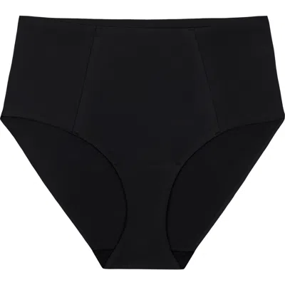 Uwila Warrior Soft Seamless High-waisted Brief In Black
