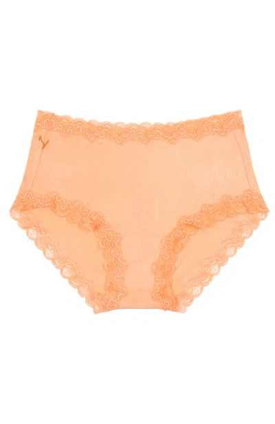 Uwila Warrior Soft Silk Briefs In Orange