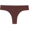 Uwila Warrior Vip Thong In Chocolate