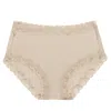Uwila Warrior Women's Neutrals Soft Silk Briefs - Smoke Grey In Gray