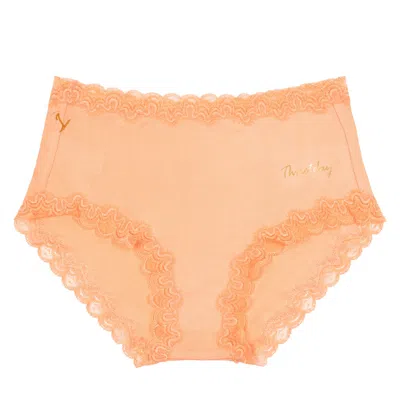 Uwila Warrior Women's Neutrals Soft Silk Days Of The Week- Papaya Punch In Orange