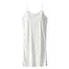 Uwila Warrior Women's Silk Blend Slip - Soft White In White