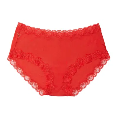 Uwila Warrior Women's Soft Silk Briefs - Fiery Red