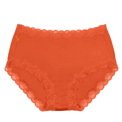 Uwila Warrior Women's Soft Silk Briefs - Spicy Orange
