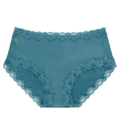 Uwila Warrior Women's Soft Silk Briefs - Storm Blue
