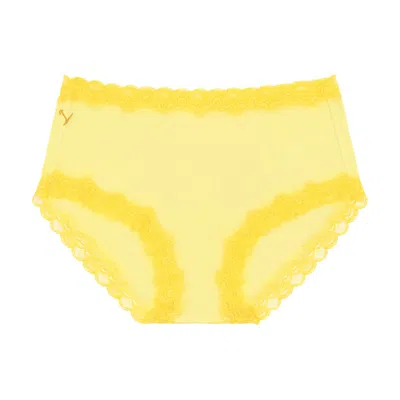 Uwila Warrior Women's Yellow Soft Silk Briefs - Lemon Zest