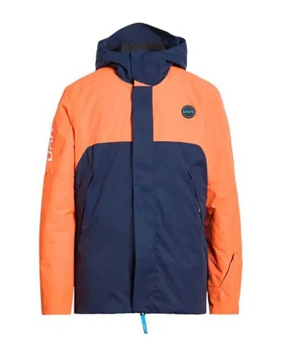 Uyn Man Jacket Navy Size Xl Polyester In Blue