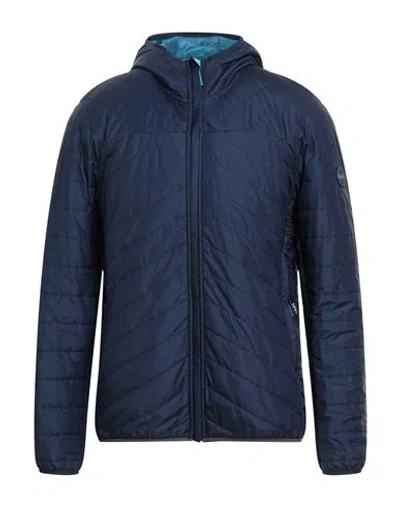 Uyn Man Puffer Navy Size Xl Polyamide, Polyester, Elastane In Blue