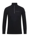 Uyn Man Sweatshirt Black Size S Polyamide, Wool, Polypropylene In Black