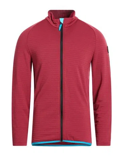 Uyn Ridge Man Sweatshirt Brick Size L Polyester, Wool, Elastane In Red