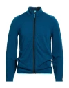 Uyn Ridge Man Sweatshirt Deep Teal Size M Polyester, Wool, Elastane In Blue
