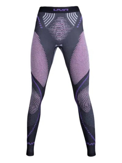 Uyn Stretch Performance Leggings In Gray