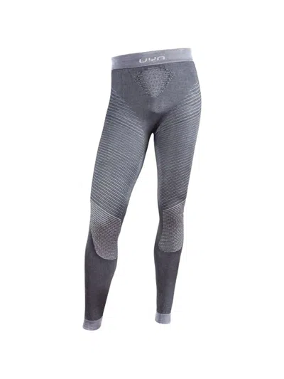 Uyn Textured Base-layer Leggings In Gray