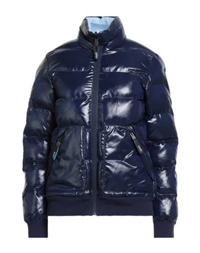 Uyn Woman Puffer Blue Size Xl Polyamide
