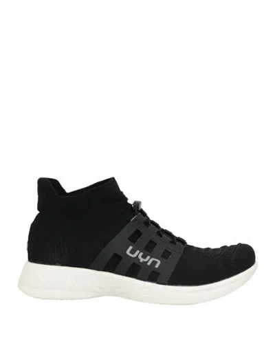 Uyn Woman Sneakers Black Size 10 Textile Fibers