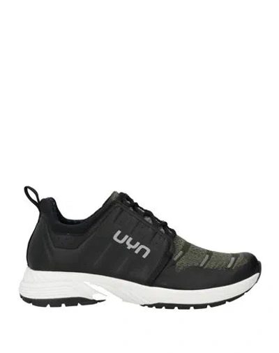 Uyn Woman Sneakers Black Size 11 Textile Fibers