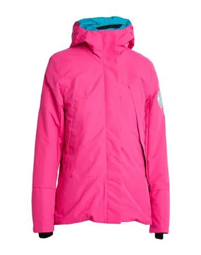 Uyn Woman Snow Wear Fuchsia Size L Polyester In Pink