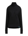 Uyn Woman Turtleneck Black Size Xl Polyamide, Wool In Black