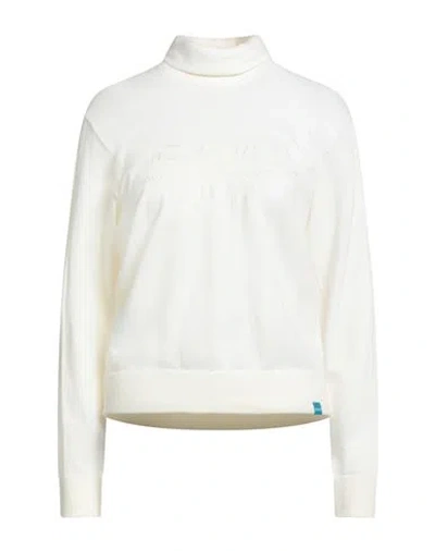 Uyn Woman Turtleneck Off White Size Xl Polyamide, Wool