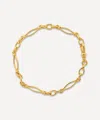 V By Laura Vann 18ct Gold-plated Vintage Link Chain Bracelet