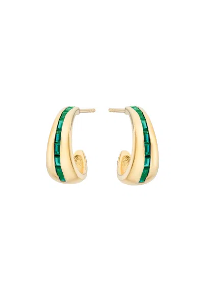 V By Laura Vann Bea 14kt Gold Vermeil Earrings
