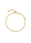 V By Laura Vann Laura Vann Lyla 18kt Gold Vermeil Bracelet In Gold