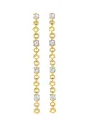 V By Laura Vann Laura Vann Lyla 18kt Gold Vermeil Drop Earrings In Gold