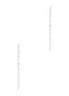 V By Laura Vann Lyla Rhodium-plated Drop Earrings In Silver
