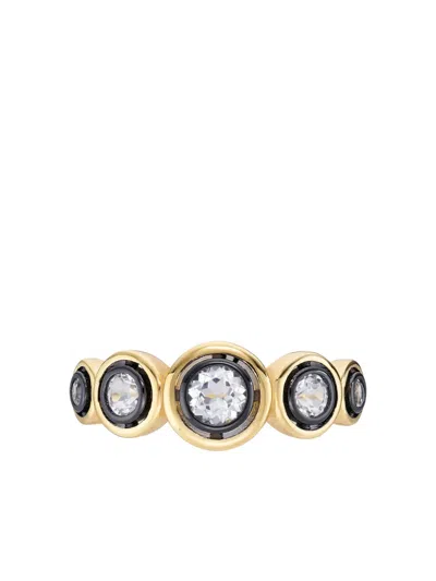 V By Laura Vann Remi Round Ring In Gold