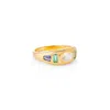 V By Laura Vann Sara Gypsy 18kt Gold-plated Ring In Gold