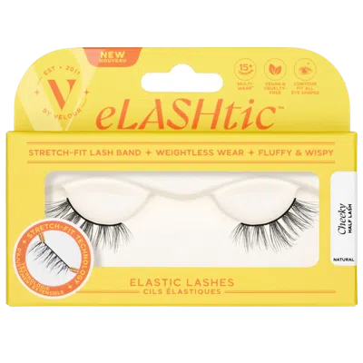 V By Velour Elashtic Lashes - Cheeky Half Lash
