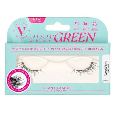 V By Velour Evergreen Lashes - Floral Flare Half Lash