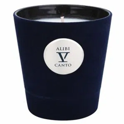 V Canto Unisex Alibi Flocked Glass 8.4 oz Scented Candle 8016741212437