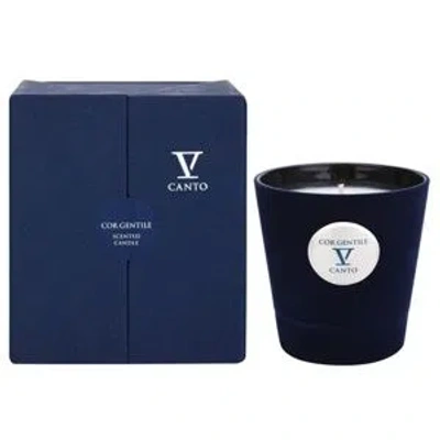 V Canto Unisex Cor Gentile Flocked Glass 8.4 oz Scented Candle 8016741292439