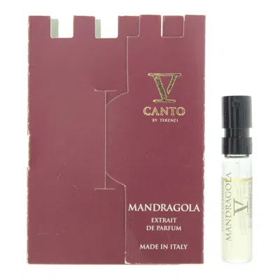 V Canto Unisex Mandragola Extrait De Parfum Spray 0.05 oz Fragrances 8016741342509