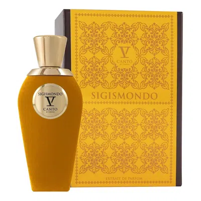 V Canto Unisex Perfume  Sigismondo 100 ml Gbby2 In Orange