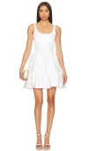 V. Chapman Betina Dress In White Windsor