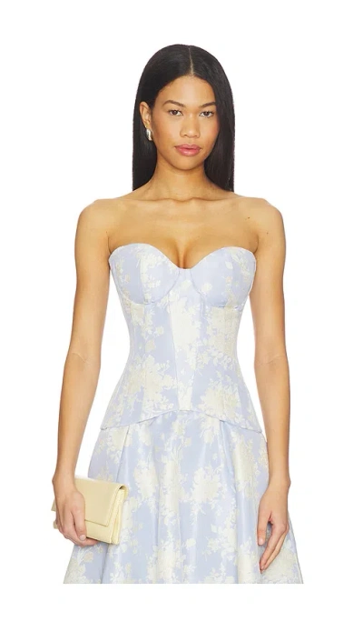 V. Chapman Carolena Top In Animal Print