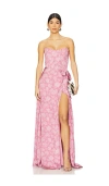 V. Chapman Cecilia Dress In Pink