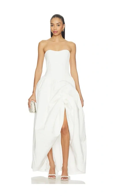 V. Chapman Clara Dress In White