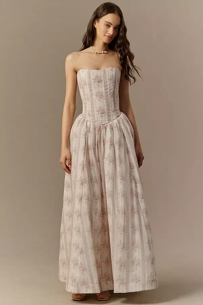 V. Chapman Clara Gown In Brown