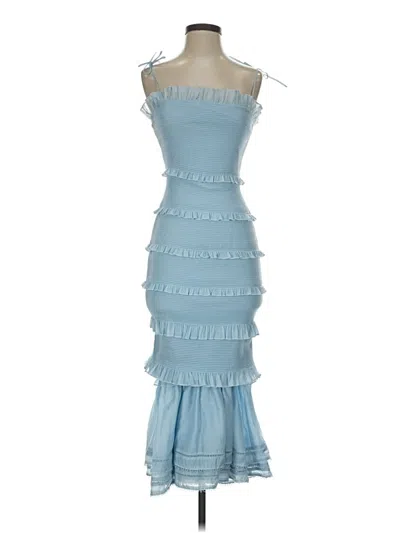 Pre-owned V. Chapman Cocktail Dress In Blue