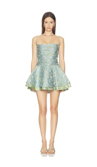 V. Chapman Ellerie Dress In Green