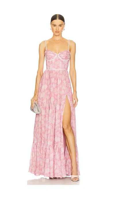 V. Chapman Gwen Dress In Pink