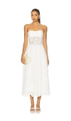 V. Chapman Hazel Dress In White
