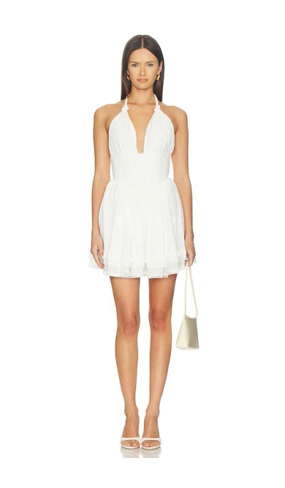 V. Chapman Mabel Dress In White