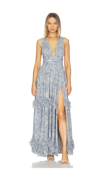 V. Chapman Madison Dress In Blue